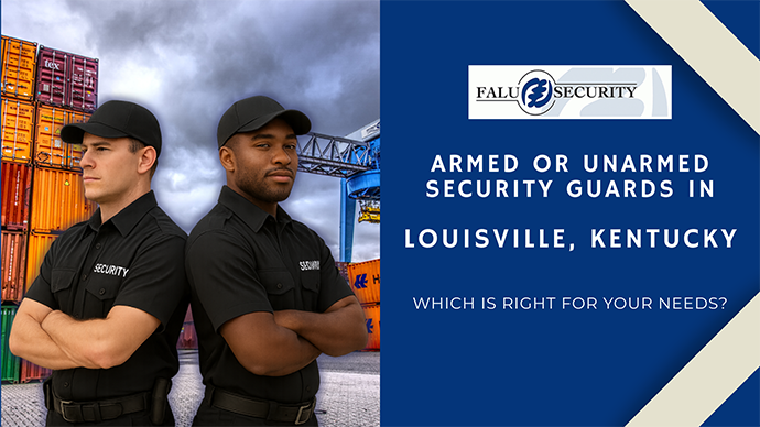 Armed or unarmed guards Louisville